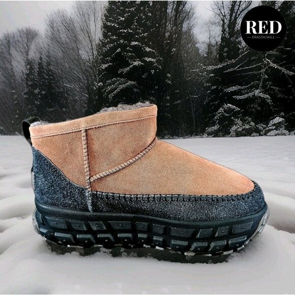UGG VENTURE DAZE ULTRA MINI ALL GENDER BOOTS RED JASPER - MEN 10 / WOMEN 11 main image 9
